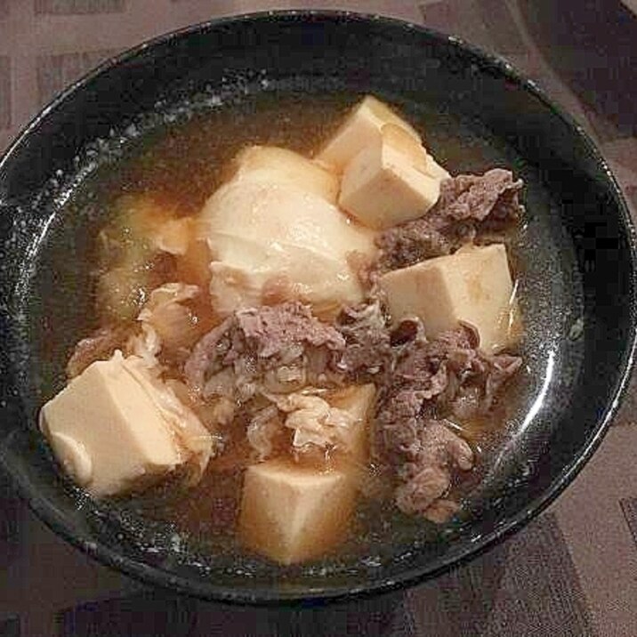 具だくさんナニワ名物の肉吸い